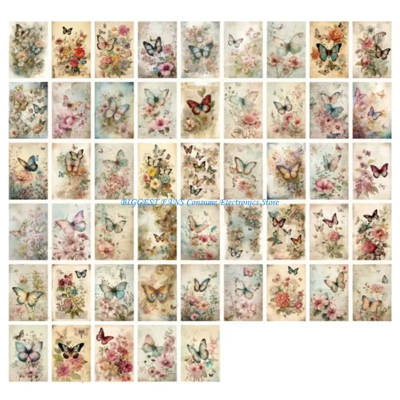 

100 листов декоративной бумаги для журналов, справочная бумага для скрапбукинга для журнала