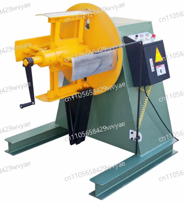 MT-300 Steel Coil Unwinding Machine, Heavy-duty Punching Machine, Material Rack, Winding Machine
