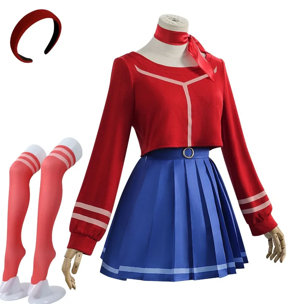 Gioco horror anime Mita Cosplay Mita Мита Costume JK Uniforme scolastica Abito carino Parrucche Lolita per Halloween Ragazze Donna Carnevale