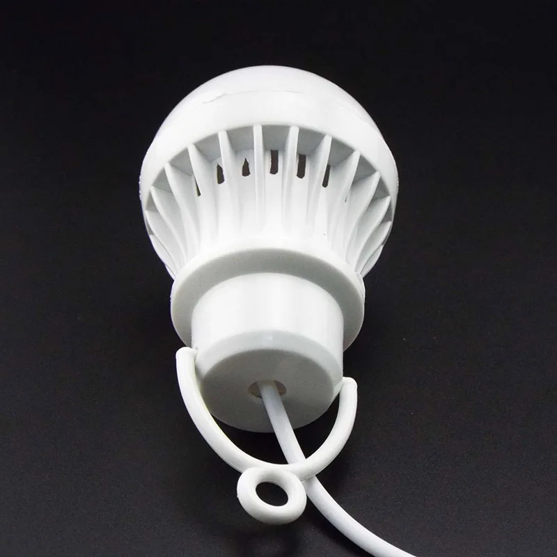 Portable Camping Lamp LED Lantern Mini Bulb 5V USB Power Book Light Reading Student Study Table Lamp for Outdoor Lighting 3/5/7W