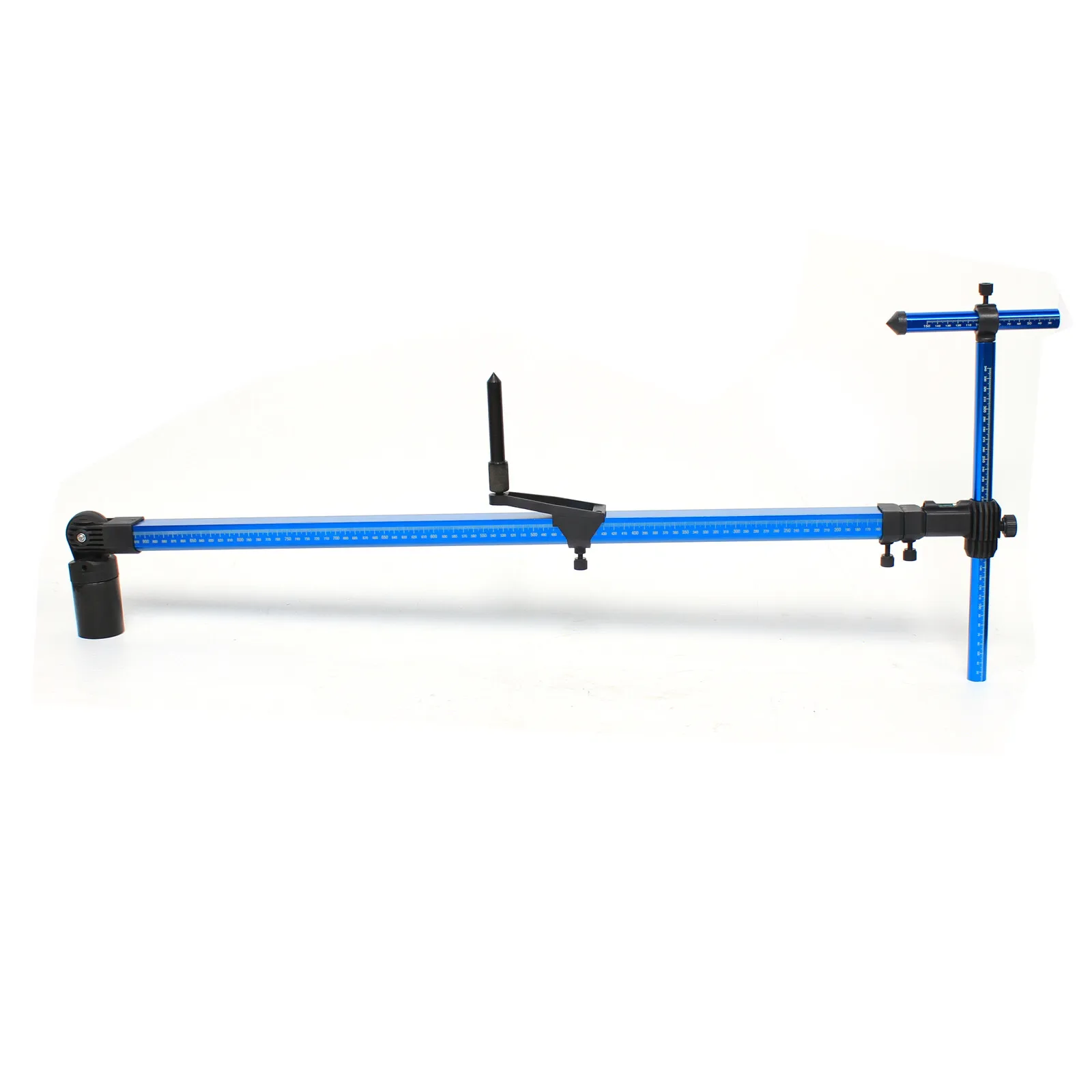 High-precision 2D Measuring Ruler for Car Repair, ±1mm Accuracy & Portable Kit with Aviation Aluminum Probes
