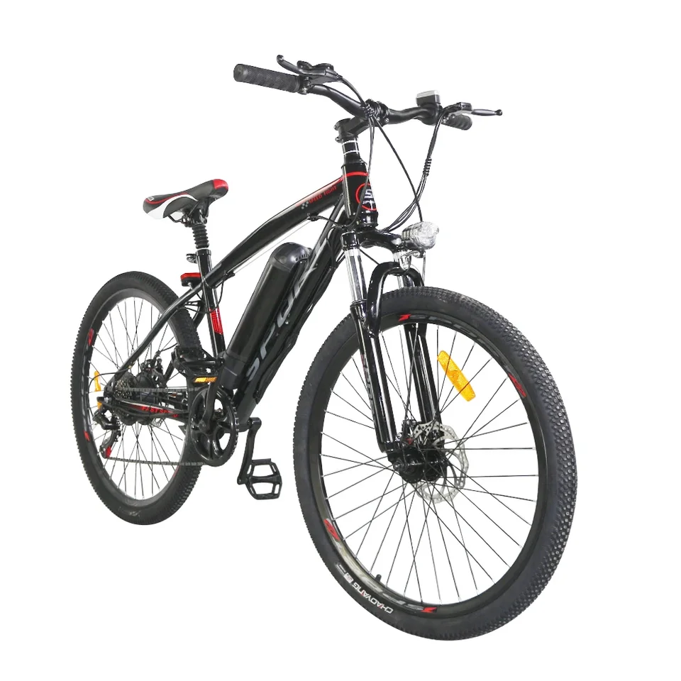 Popular 250W 26 Inch Fat Tyre Electric Mountain Bike Hybrid Bike image 5