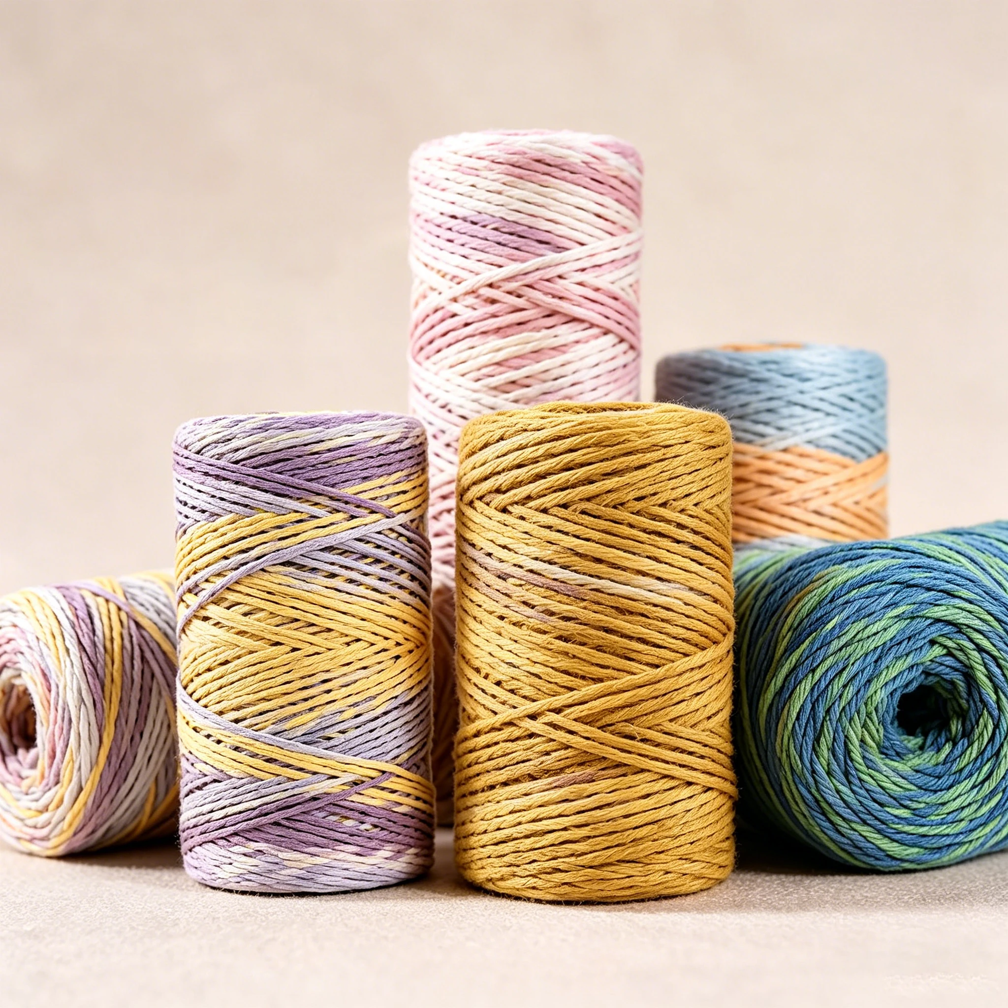 Paquete de 3 Rollos de Hilo de Rafia Sintética de Colores, 100g por Rollo, Total 300g. Hierba de Rafia Sintética Colorida para Crochet, Adecuada para Tejer Sombreros, Bolsos, Artículos de Almacenamiento, Cojines para Asientos, Tapetes Resistentes al Calor, Tapetes para Mascotas y Diversos Artículos Decorativos Hechos a Mano