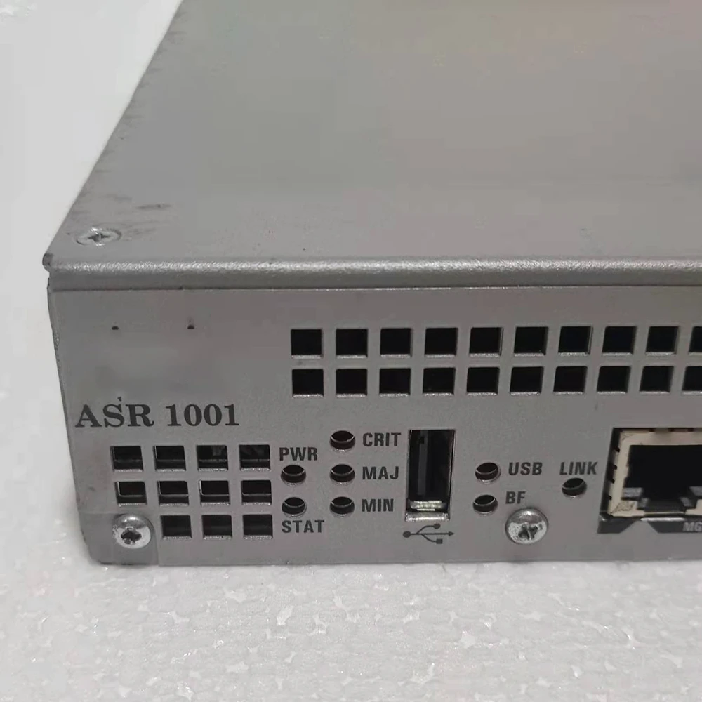 For Cisco ASR1001 4 Gigabit SFP Optical Ports Dual Power Enterprise Router Large Unit