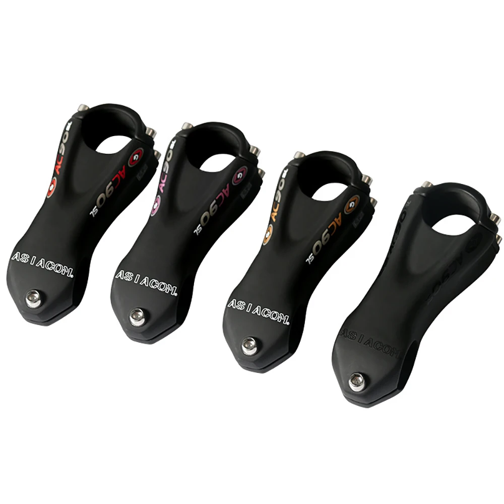 

ASIACOM-Mountain Bike Carbon Fiber Stem, Matte, Glossy, 31.8mm, 80mm, 90mm, 100mm, 110mm, 120mm