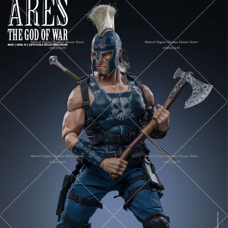 In Stock Art Figures 1/6 Scale Collectible Ancient Greek God of War ARES 12Inch Male Solider Action Figure Full Set Model Toys