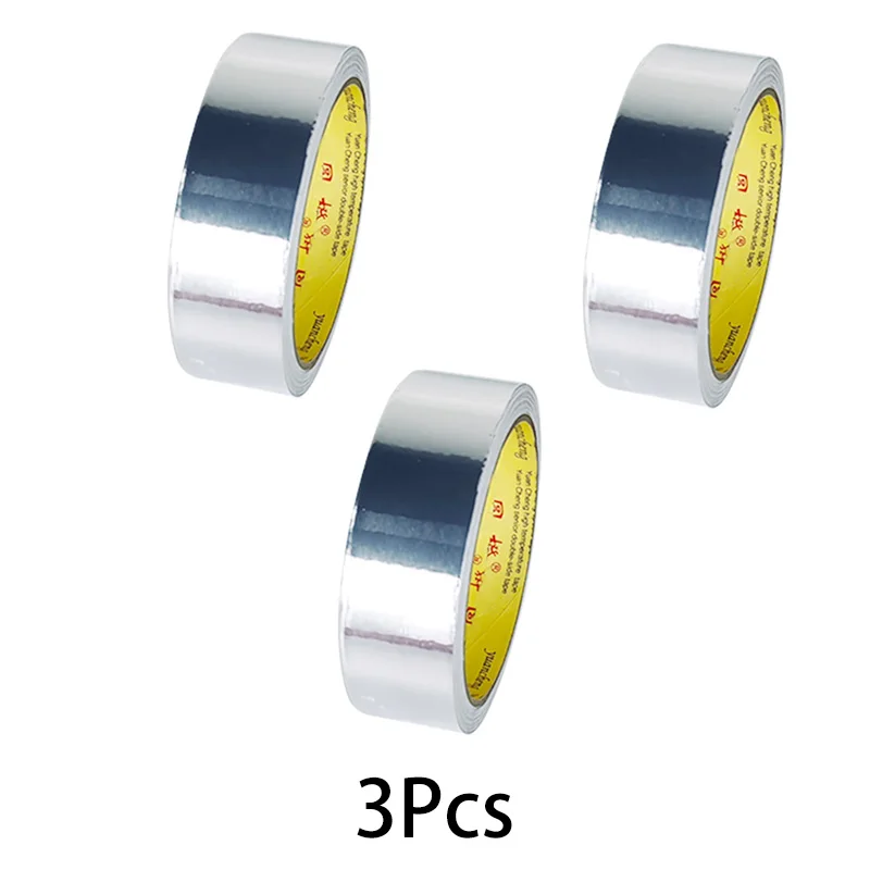 Hochtemperaturbeständiges Aluminiumfolienband Küchenrohr-Reparaturband Selbstklebende Dichtungsfolie Wärmeisolierung Leckdichtes Band