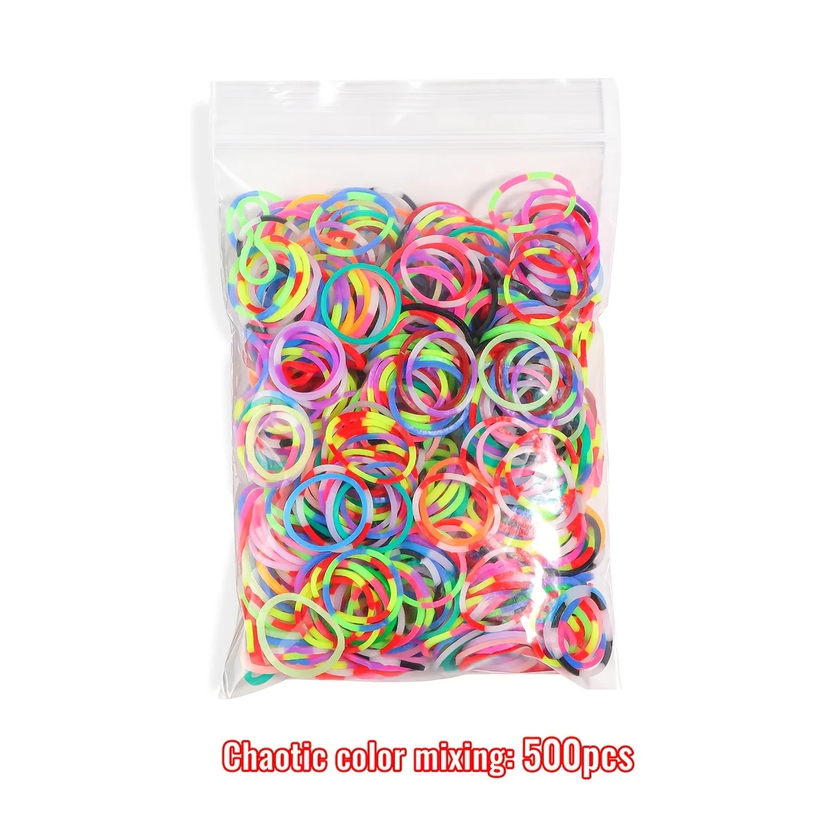 500/7500pcs Rubber Band Bracelet ,Loom Bracelet Making Kit Rubber Bands Refill DIY Bracelet GirlBirthday Gift Toys