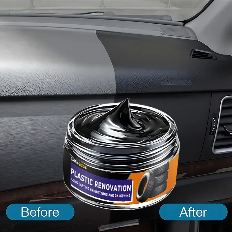1 Piece 100g Car Polishing Wax, Nano Crystal Coating Wax, Leather Wax, Cleaning Paste - Removes Scratches, Enhances Shine and Blackness, Maintains Waterproof Layer, a Must-Have for Car Enthusiasts