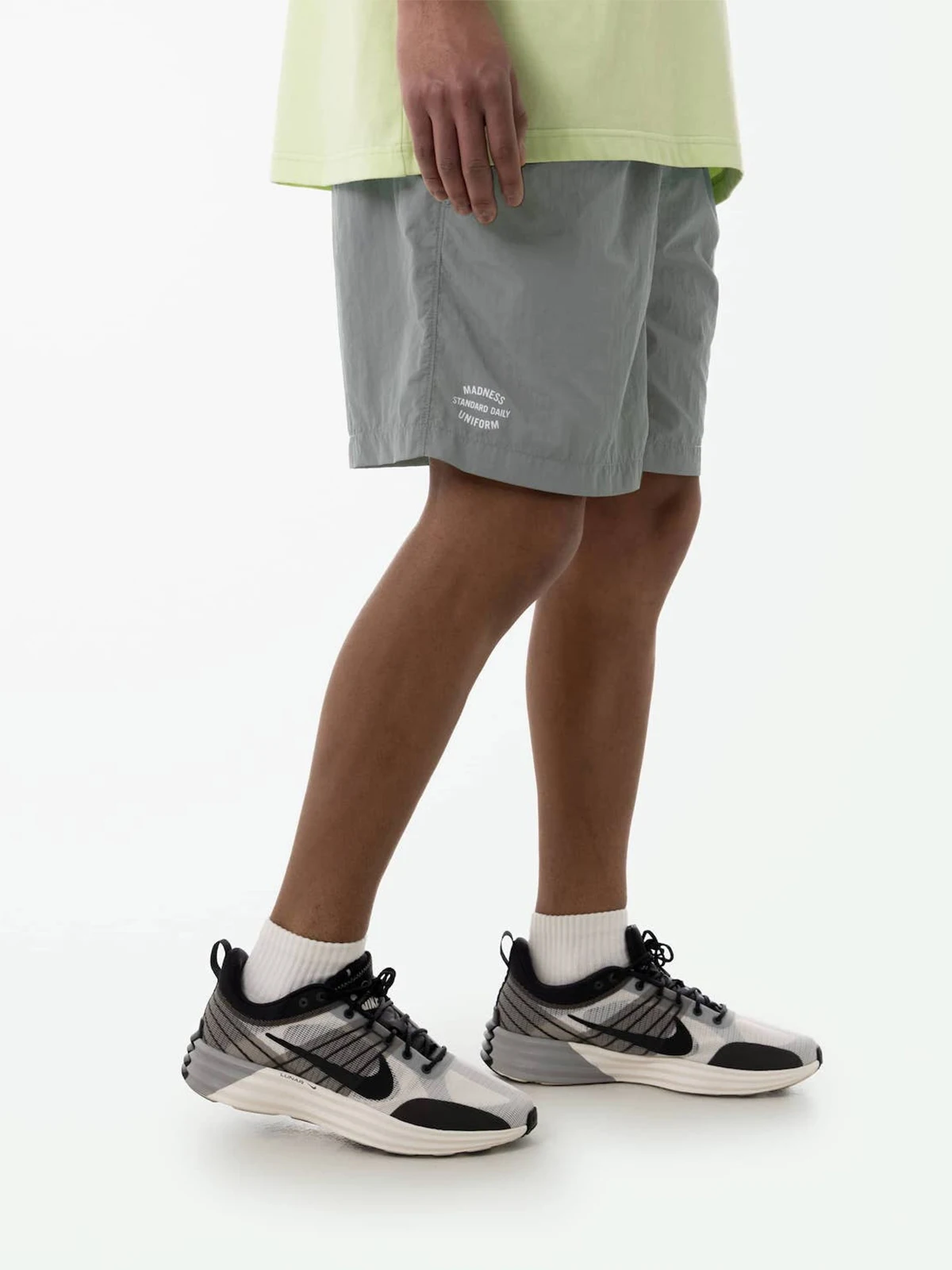 

MADN MDNS Men's Nylon orts Loose Casual Qui Dry Beach Leisure Pants Youth Summer Active Sle Straight Leg Fit