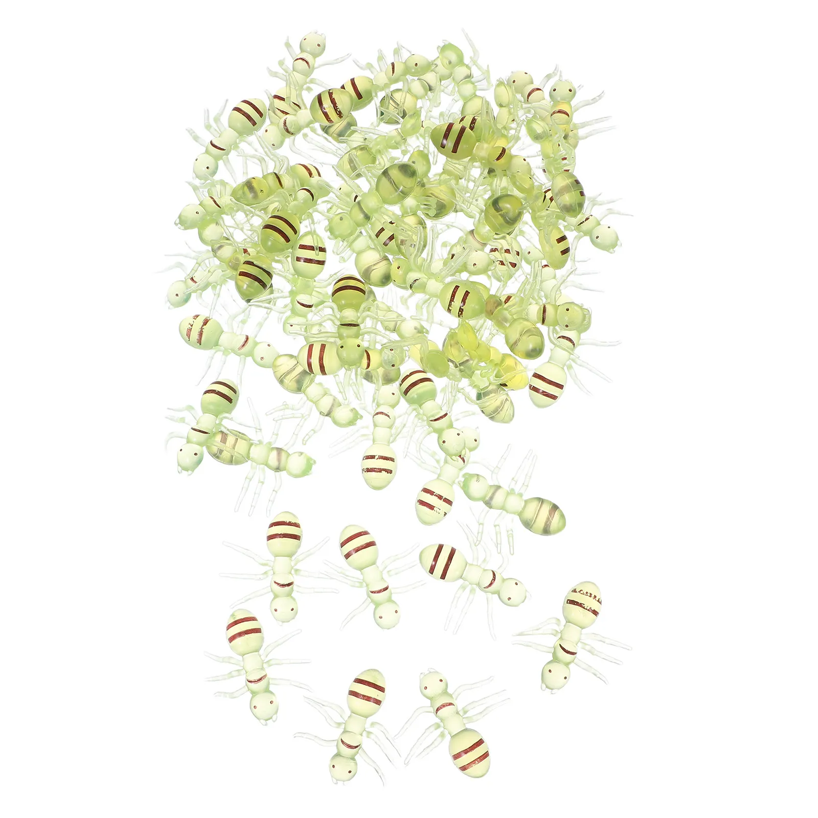 

60Pcs Large Ants Simulation Halloween Prank April Fools Outdoor Yard Garden Decoration Insect Party Accessory Ants Decorations