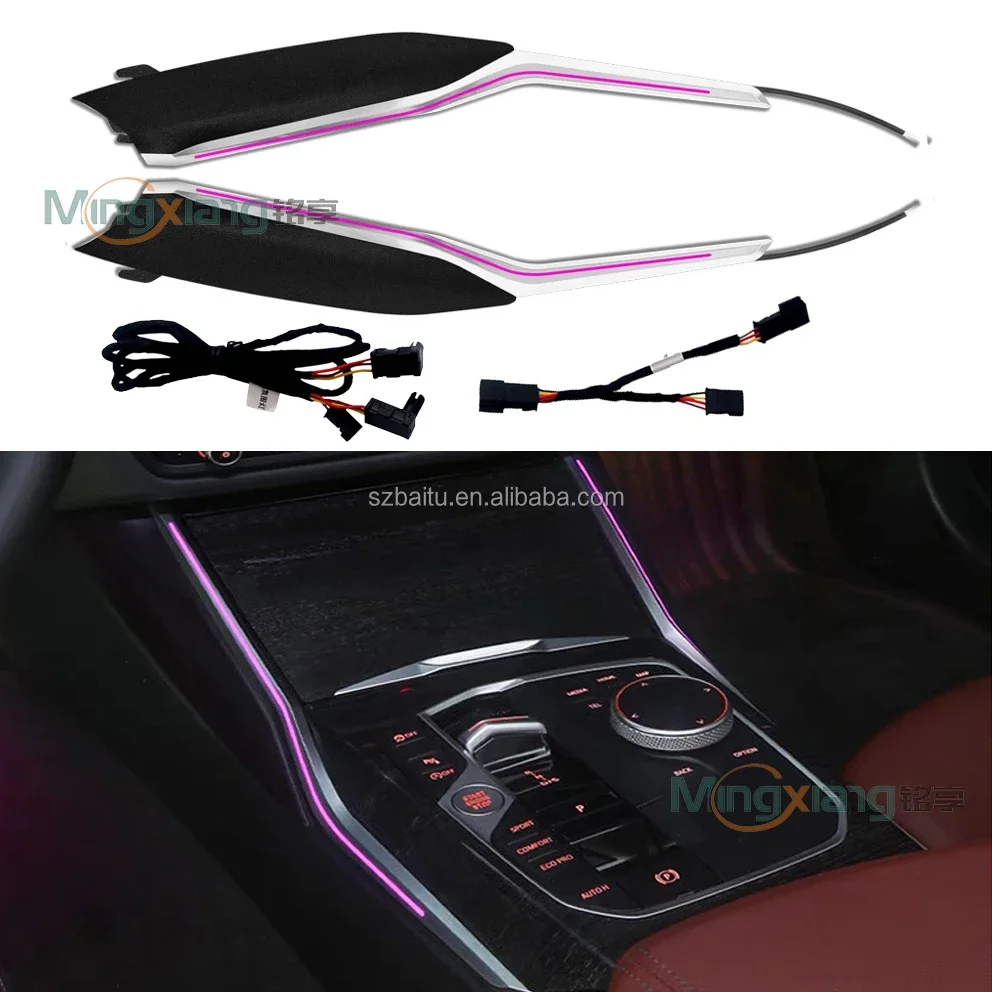 Car Ambient Light for BMW 3/4 Series G20 G22 M3 M4 I3 20-23 Saddle Led Plug and Play Center Armrest Saddle Light!