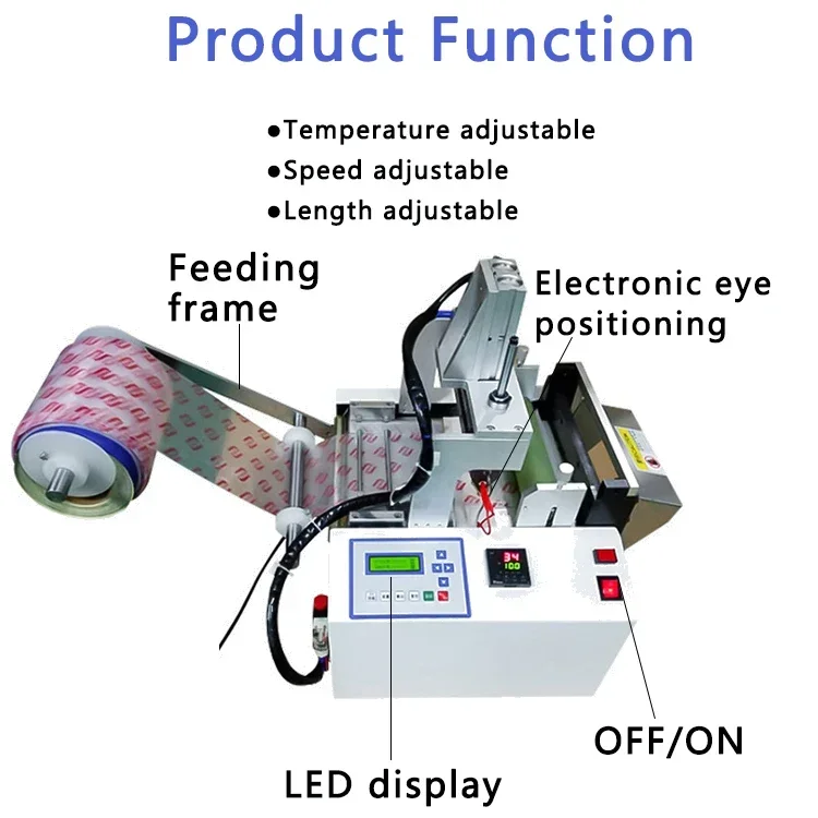 Manufacture Cases Bags Plastic Fully Automatic Side Seal Courier Bag Making Machine Price