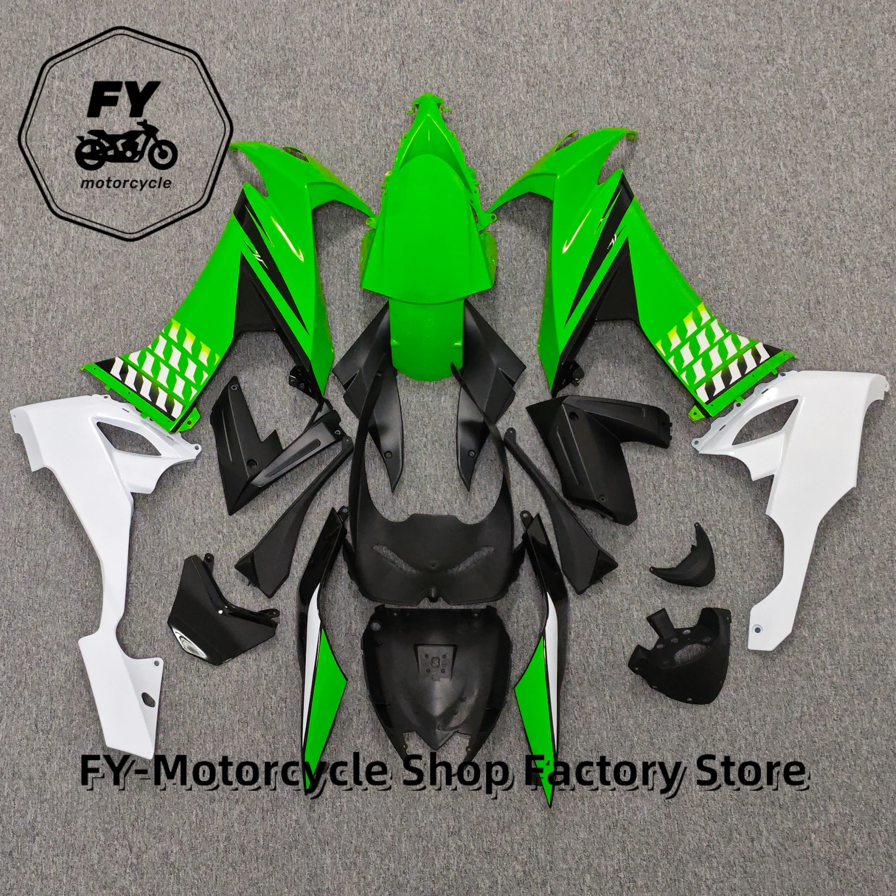 

Комплект обтекателей для мотоцикла Kawasaki ZX 10R 2008 2009 2010, полный комплект пластиковых обтекателей кузова ZX10R 08 09 10