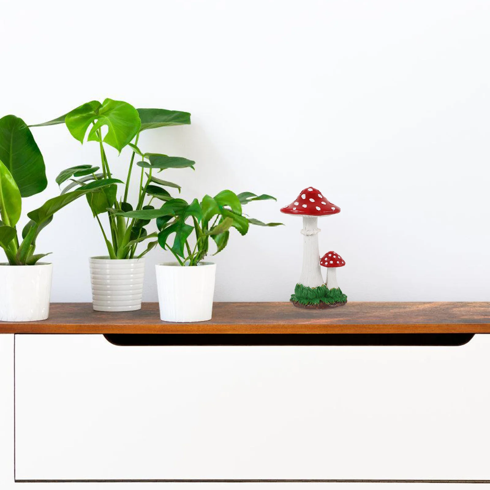 

Resin Mushroom Small Garden Decorative Craft Naughty Yard Mushroom Decorations Decoration For Home Bonsai Lawn Outdoor