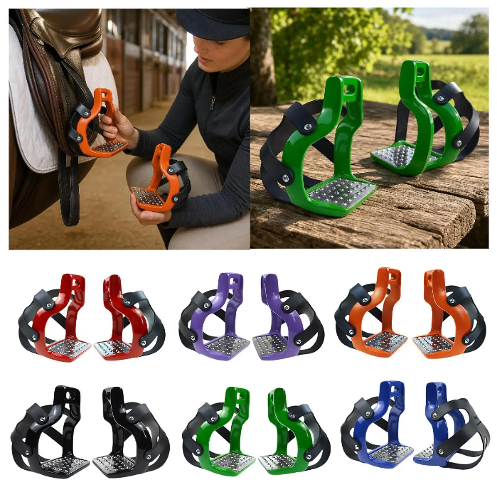 Etriers-d'equitation-avec-support-de-pied-en-aluminium-de-haute-resistance-cage-de-selle-premium-pour-l'equitation-d'endurance-et-les-sports-equestres-en-exterieur