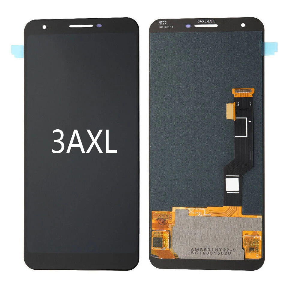 Supor AMOLED LCD For Google Pixel 3AXL 3A XL G020C LCD Display For Google Pixel 3a LCD G020A Panel Screen Touch Digitizer Tested