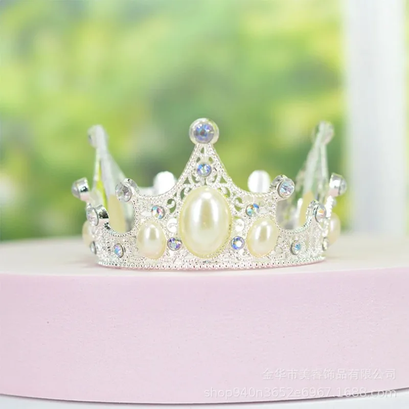 For 17cm Labubu Idol Doll Retro Crown Plush Doll DIY Girl Accessories