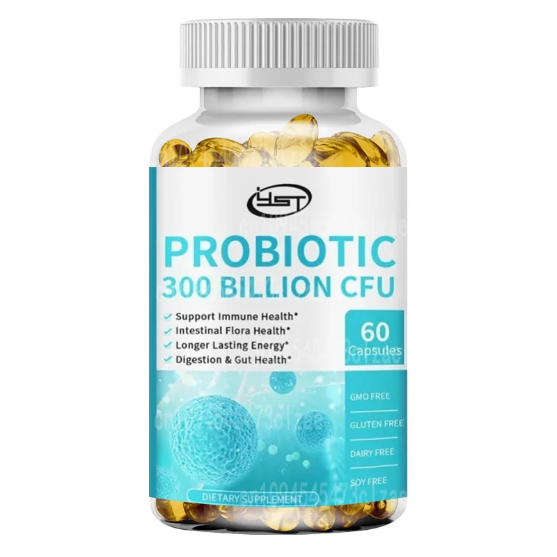 

Lactobacillus Probiotics Digestive Enzyme & Prebiotic Fiber Digestive More Effective Intestinal Supplemen