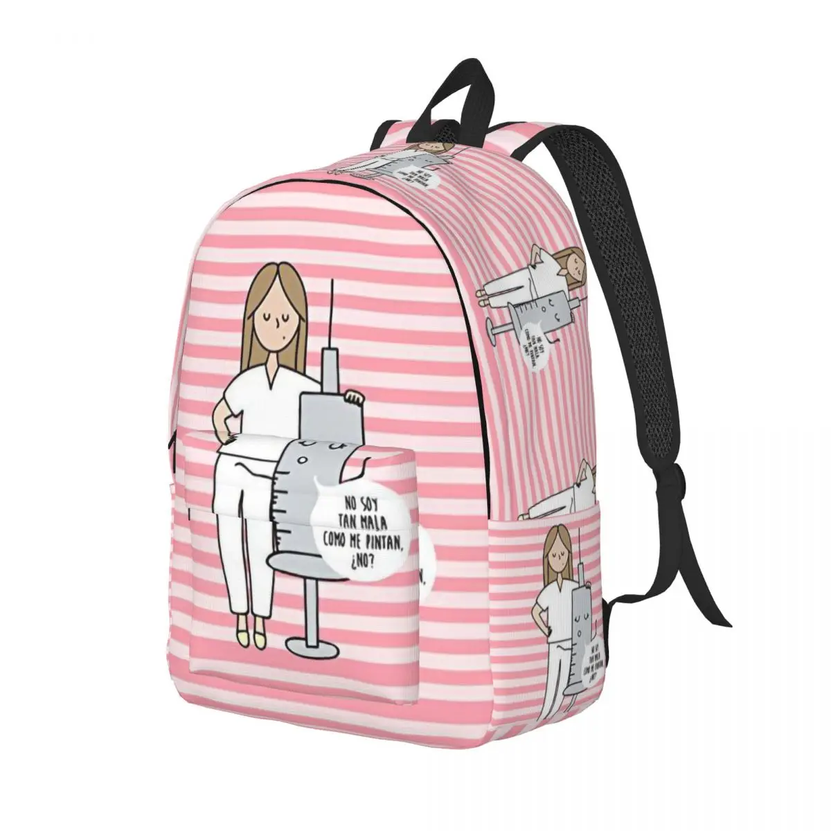 Mochila de viaje para niño y niña, para guardería morral, escuela primaria, estudiantes, enfermería, médico, libro médico