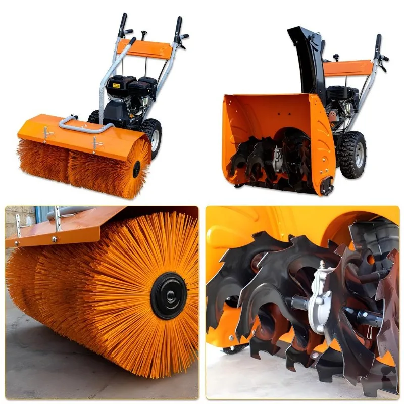 Small Snowplow Machine Efficient Snow Sweeper with Core Engine Component