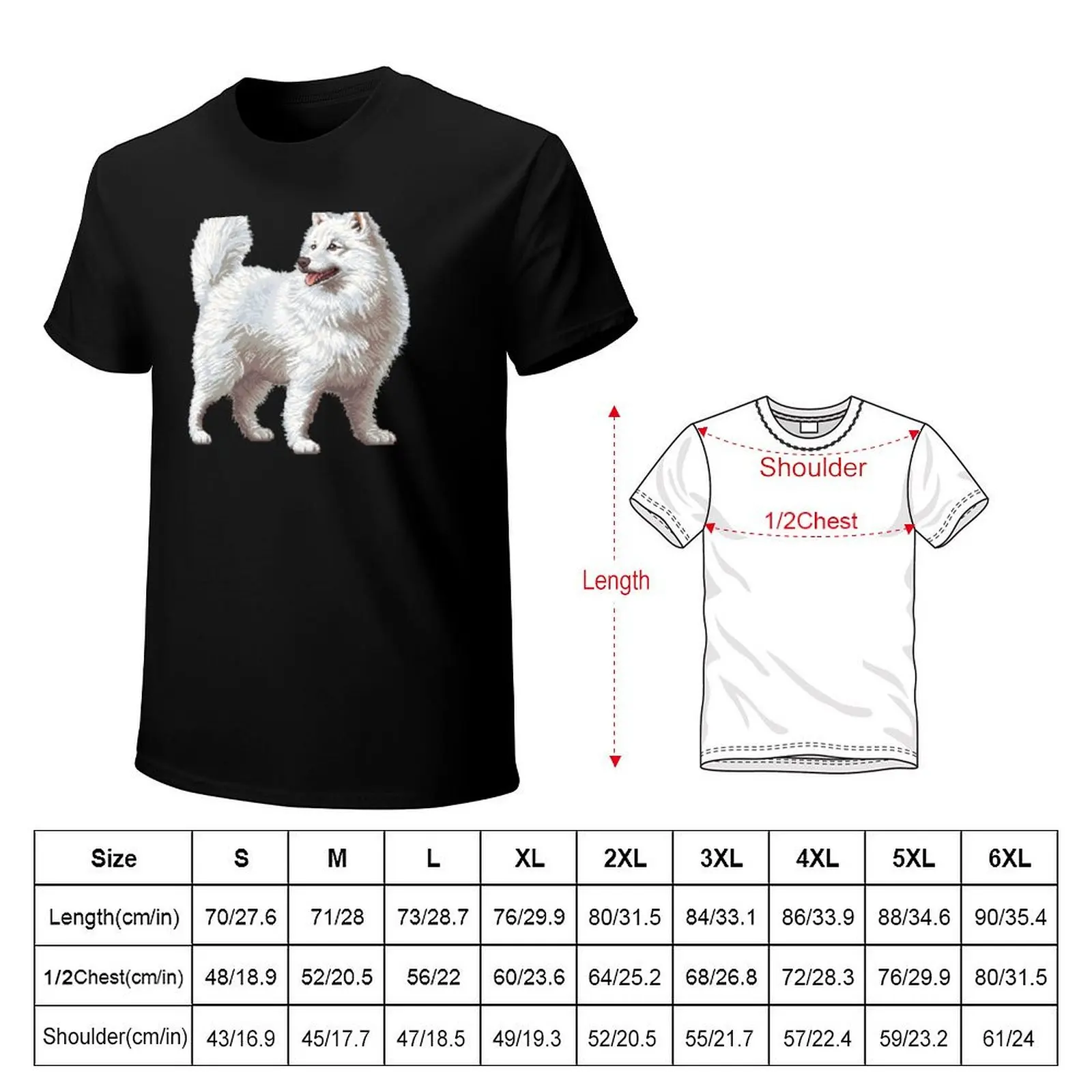 16-bit Pixel Art Eskimo Dog T-Shirt plus size tops new edition korean fashion designer t shirt men