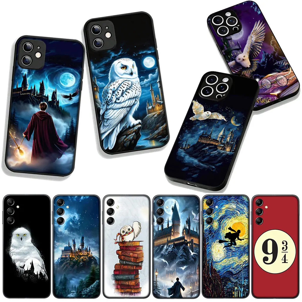 Чехол Art Owl Harries Wand Potters для Xiaomi Poco F7 Ultra F5 F3 F6 X7 X6 X5 X3 NFC M7 M6 M4 Pro C75 C65 C71 C61 Корпус