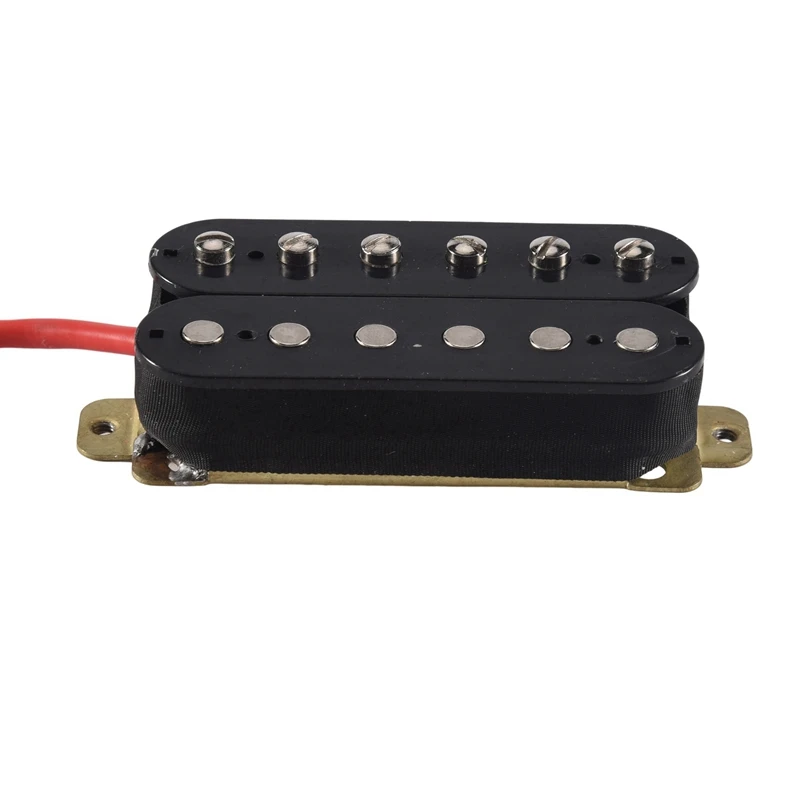 5X Electric Guitar Humbucker Pickups Bridge Alnico V Pickup Black