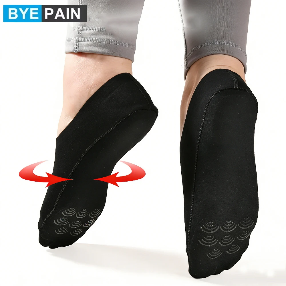 Pilates Yoga Footwear - 1Pair Women Non Slip Grip Socks