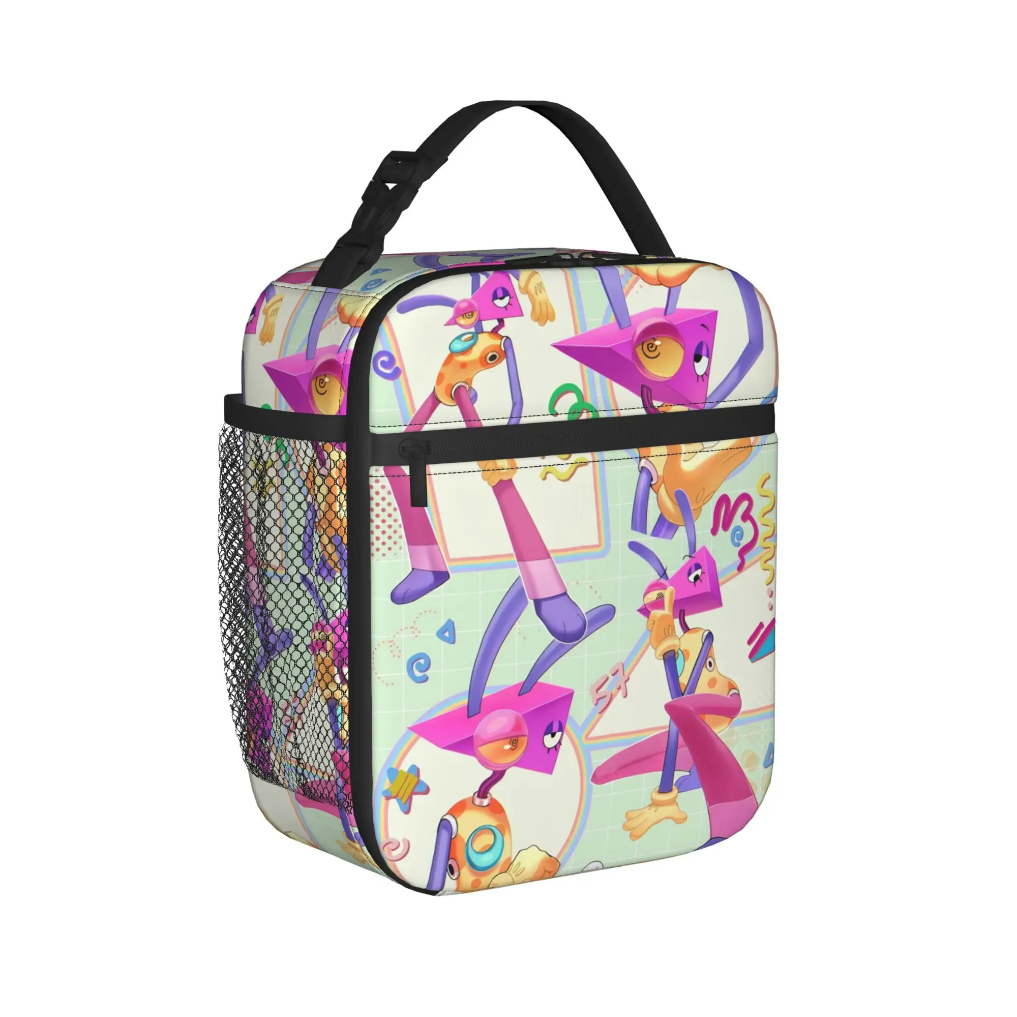 Zoobles Insulated Lunch Bag Leakproof A-Amazings D-Digitals C-Circuse Reusable Cooler Bag Tote Lunch Box Work  Travel Men Women