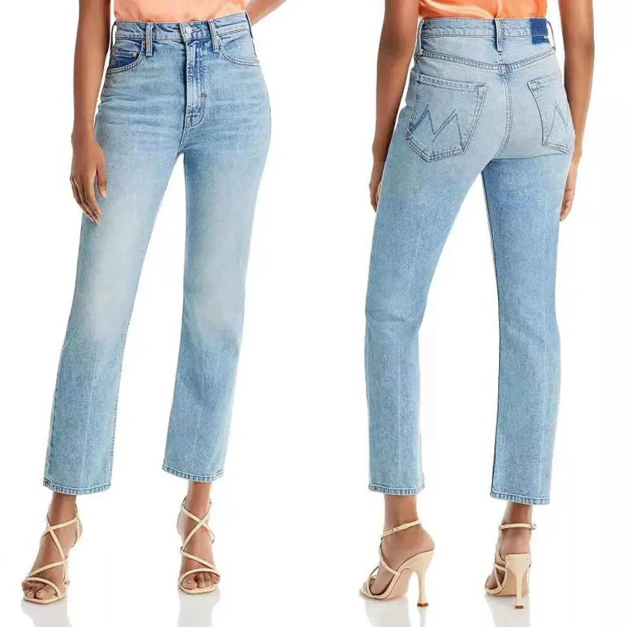 

New 2023 Women's High Waist Slim Jeans Stretch Casual Lady Straight Denim Pants Autumn Collection Faionable Ladies Jeans
