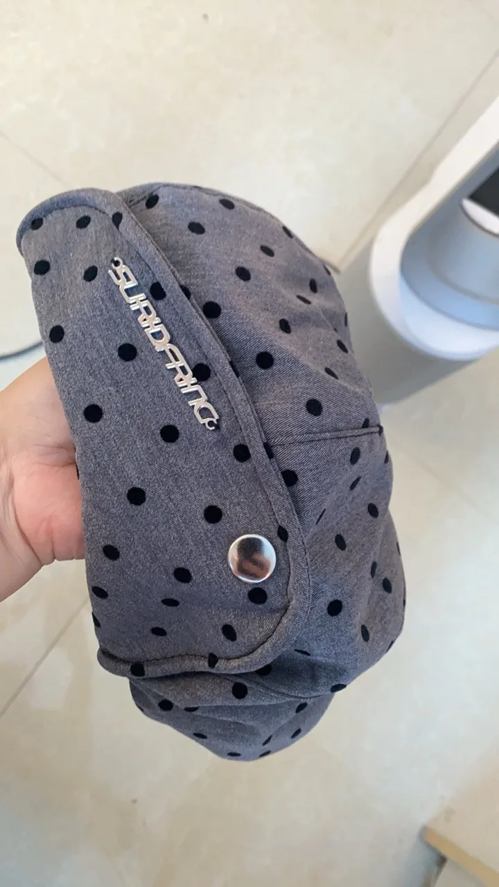 Polka Dotcloud Achteckige Mütze für Damen, Neue Baskenmütze mit Großem Kopfumfang, Zeigt das Gesicht Klein, Malermütze in Verschiedenen Tragemöglichkeiten – Detail 5