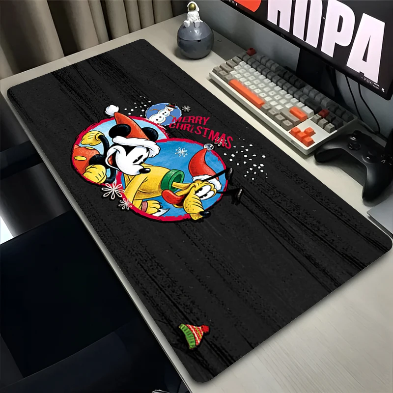 Mouse Pad Computer Gaming Accessories Kawaii Mousepad Rubber Cute Extended Desk Mat Laptop Gamer Keyboard Pad HD M-mickey Mouse