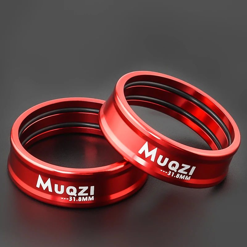 MUQZI 25.4MM 31.8MM Handlebar Stem Fixed Washer MTB Road Folding Bike Handlebar Fixing Locking Ring