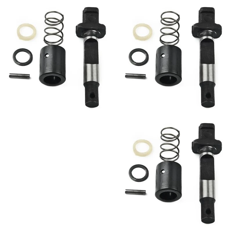 ABKL-18Pcs PH65A Demolition Hammer Replacement Metal Hammer Pin Set With Iron Head Lock Rod Sleeve