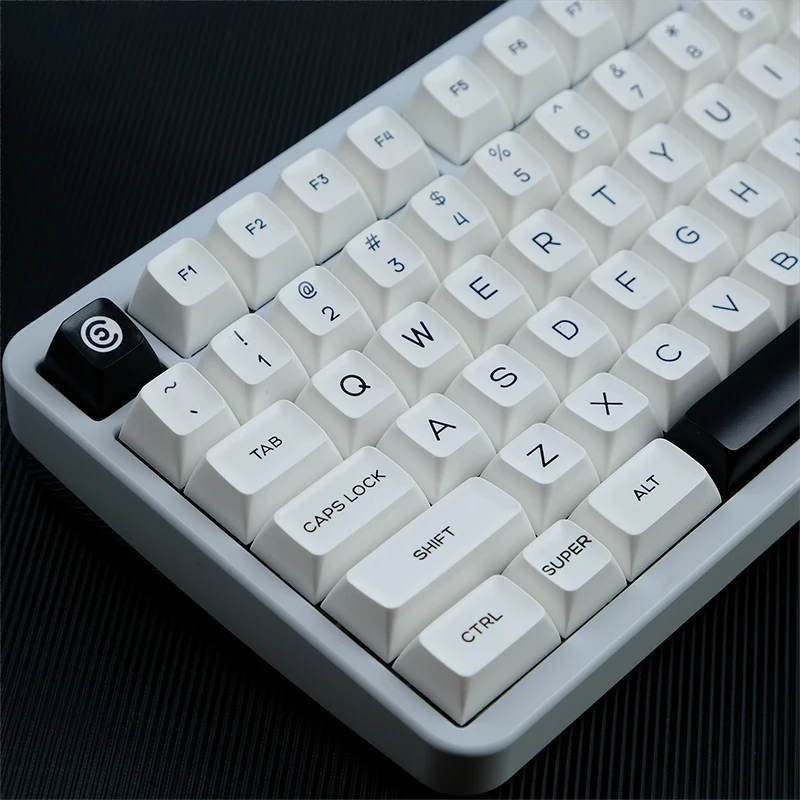 

160 Keys BOW GMK SA Keycaps Black White Double Shot PBT Keycap For Mx Switch Gaming Mechanical Keyboards GK61 K500 SA Profile