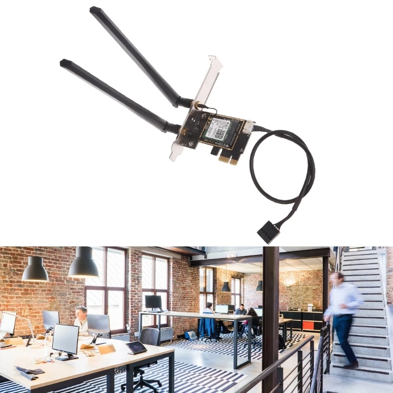 Tận hưởng Internet tốc độ cao với 7265AC PCIE Desktop Networks Card WiFi Card