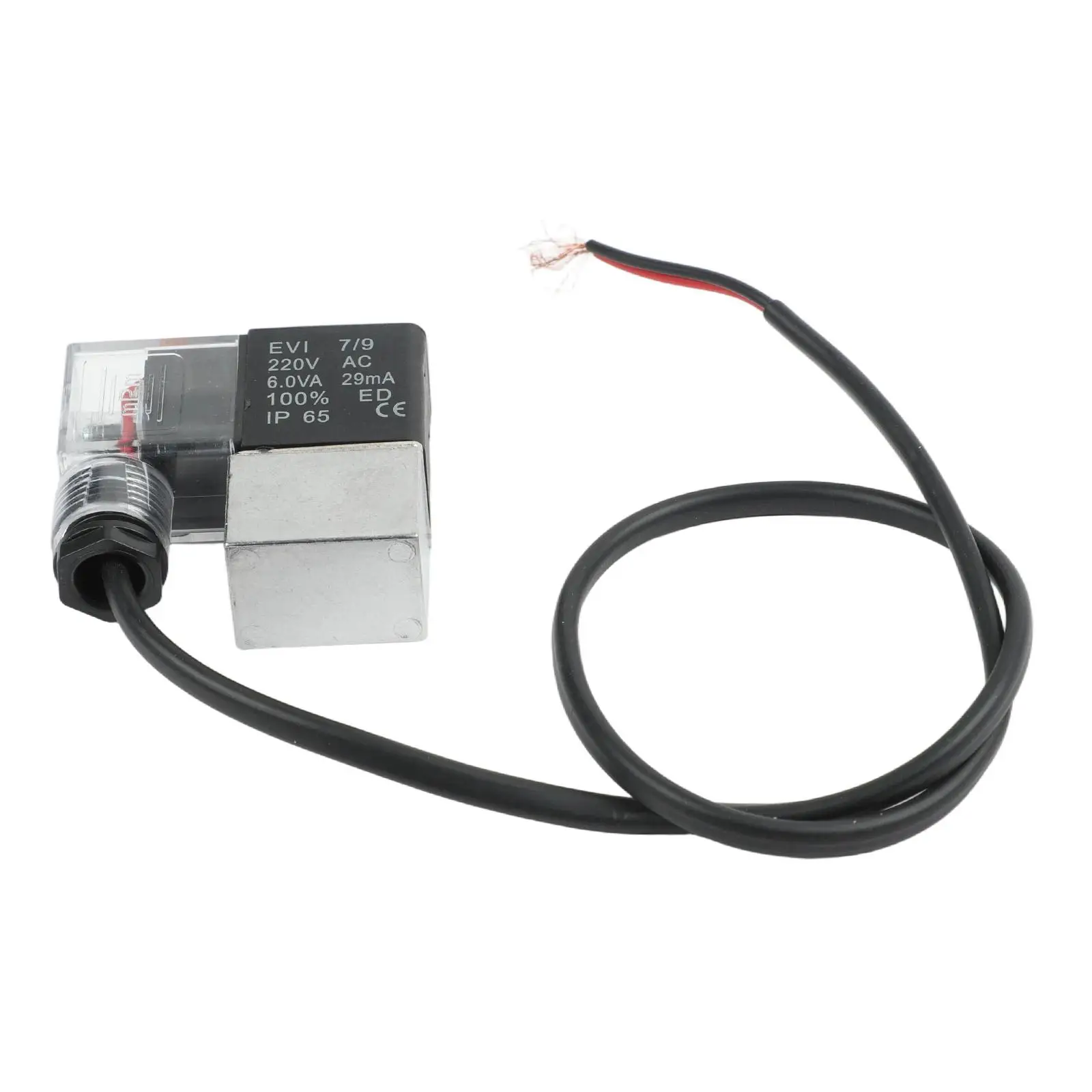 Industrial Maintenance Air Compressor Valve Unloading Valve ABS metal Construction AC220V Compatibility 50 60Hz Frequency