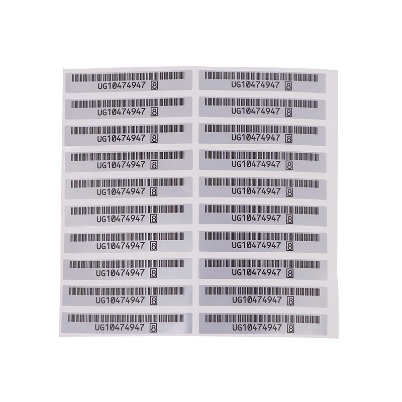 4PCS For NDSL Barcode Serial Number Back Patch Barcode Label For 3DS 3DSXL NEW 3DS XL LL NDSiXL Universal