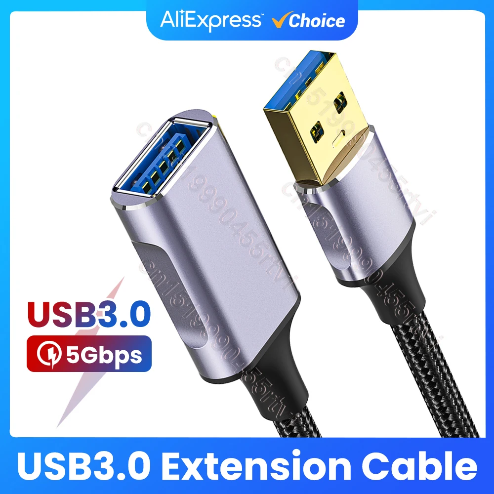 USB 3.0 Extension Cable Male to Female for Smart Laptop PC TV Xbox One SSD USB3.0 2.0 Extender Cord Fast Speed Data Cable 2/3m