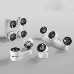 Surface mounted folding rotating COB spotlights with adjustable dimming tube lights AC85-265V, new ceiling lights for bedrooms,