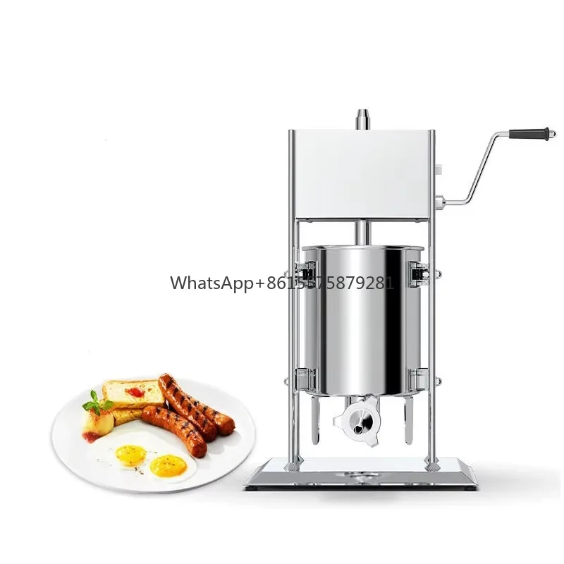

7L Stainless Steel Manual Sausage Stuffer Sausages Making Machine Price Sausage Filling Machine