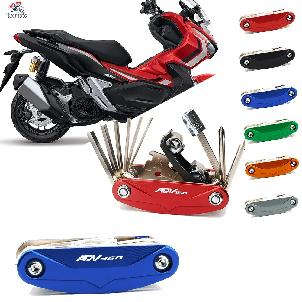 

Набор инструментов для ремонта отверток для Honda ADV150 ADV350 ADV 350 150, многофункциональный инструмент, комбинированный инструмент, аксессуары для мотоциклов