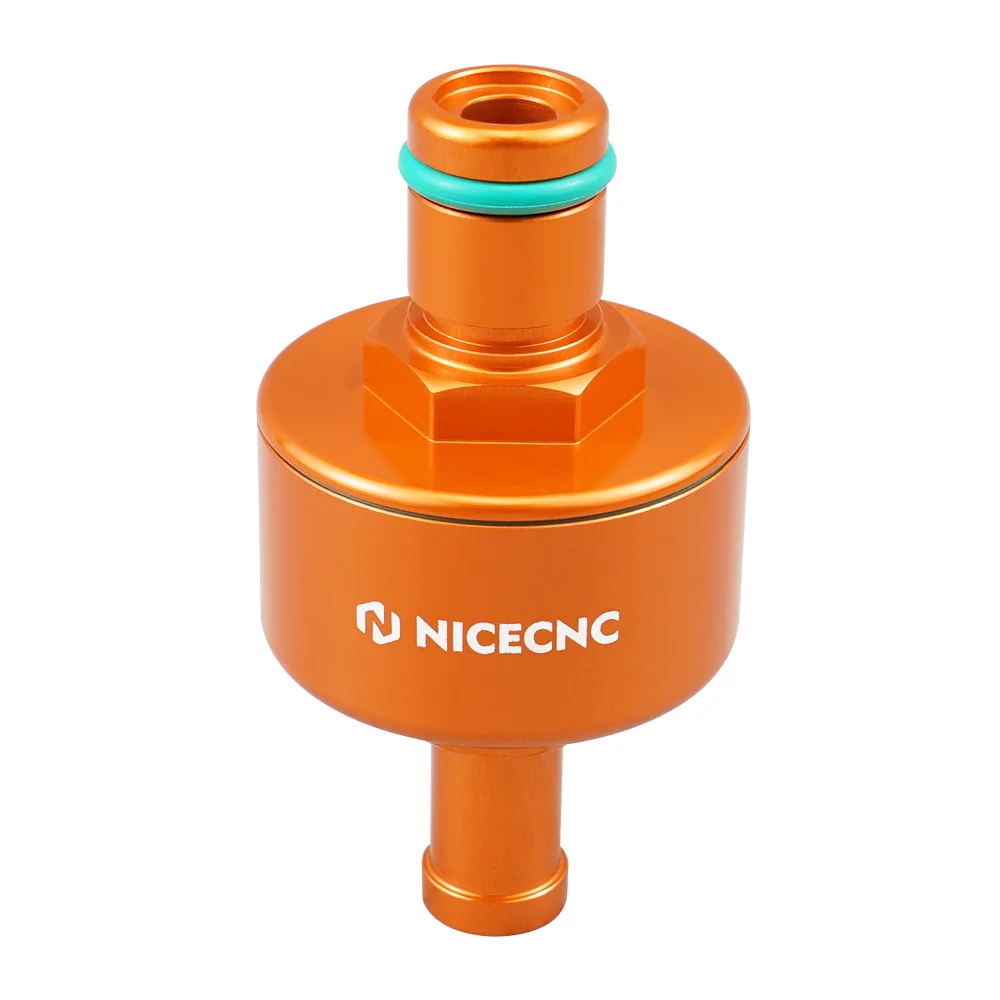 NICECNC فلتر الوقود ل KTM EXC XC XCW ستة أيام TPI SXF XCF EXC-F XCF-W 150 250 300 350 450 500 التصنيع باستخدام الحاسب الآلي 6061-T6 الألومنيوم