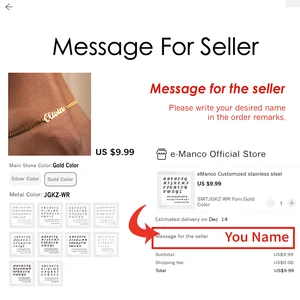 12 최고의 판매 이름 Anklet- №11