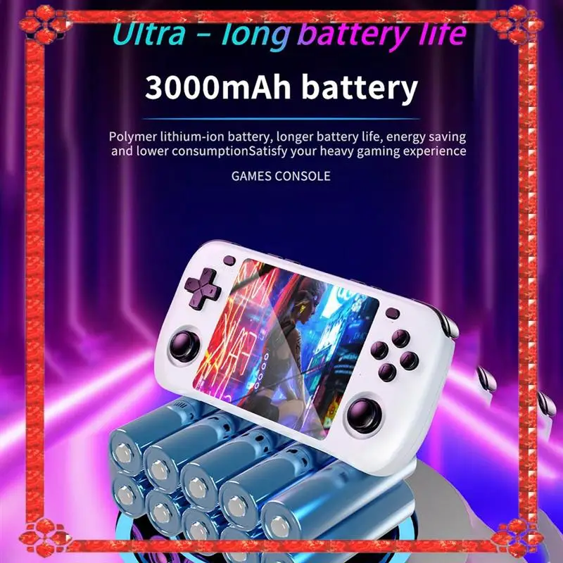 تسليم 24 ساعة H36S 3.5 بوصة جيب وحدة تحكم بجهاز لعب محمول 64G لمحاكيات ألعاب الفيديو المحمولة PSP/PS1/GBA/SNES/NES #1