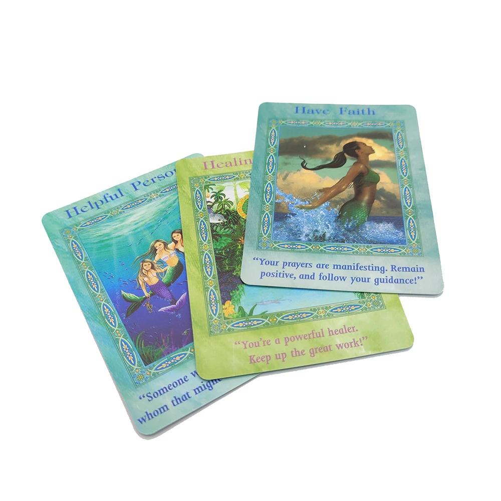 Magical Mermaids and Dolphin Oracle Cards: A 44-Card Deck and Doreen Virtue  17 Decks of Oracle Cards