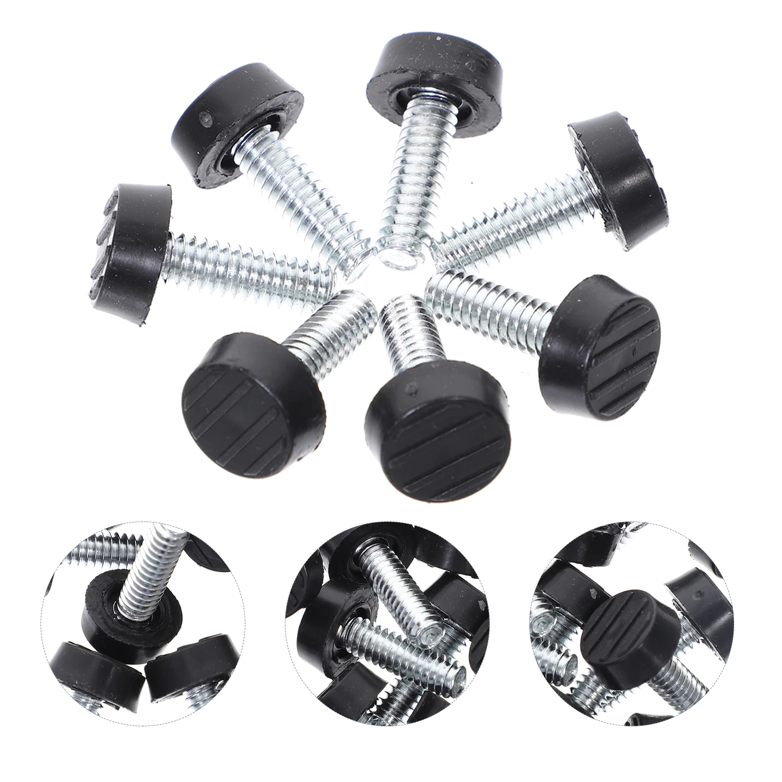 

50pcs Furniture Feet Replacement Pads Galvanized Iron Leveling Height Adjustable Sofa Table Chair Leg Stabilizer Durable