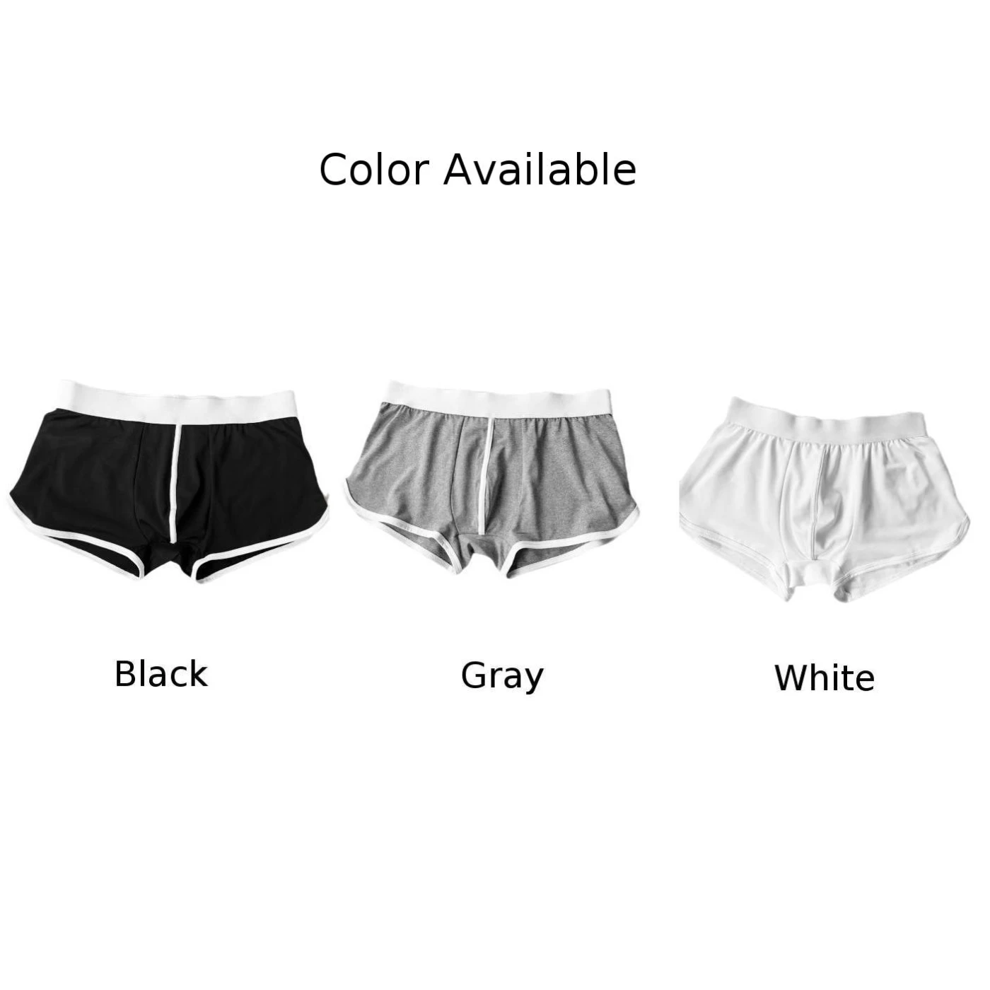 Boxer Men Underpants Shorts Daily Home Plus Size Pouch Knicker Loose Stretchy Underwear All Seasons Breathable
