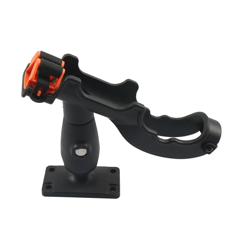 

Rectangular Base Kayak Accessories Boat Fishing Frame Adjustable Fishing Rod Stand Rotate